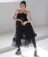 Sheer Layered Strap Dress